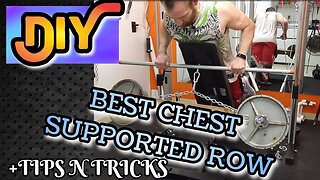 DIY BUILD Blast Back with Chest Supported Row