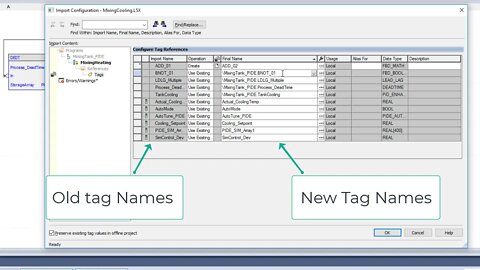 Replacing Tags | Import Export Routines In RSLogix 5000