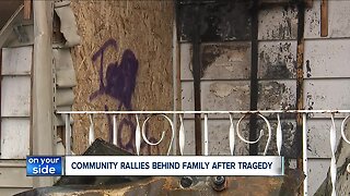 Akron supporting family after mother of 4 children dies in house fire