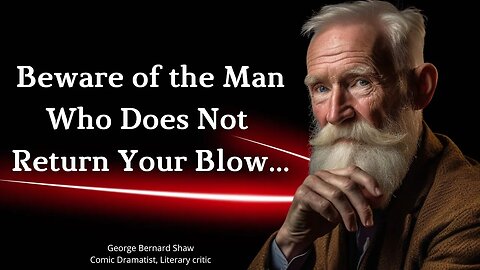 George Bernard Shaw's Take on Society: Thought-Provoking Quotes.