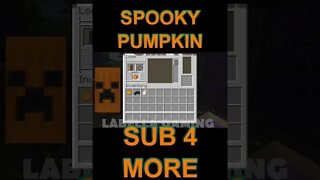 Minecraft: How To Make A Spooky Pumpkin Banner