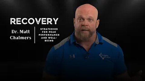 Dr Chalmers Path to Pro - Recovery