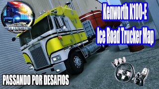 American Truck Simulator Kenworth K100-E Ice Road Trucker Map 22/10/2023