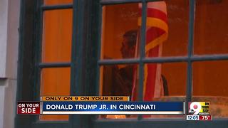 Donald Trump Jr. attends Renacci fundraiser at Queen City Club in downtown Cincinnati