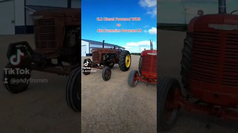 Tractor Racing | 6.2 V8 Diesel McCormick WD9 vs 4bt Cummins Farmall M