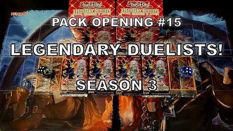 LEGENDARY DUELISTS! SEASON 3 | YU-GI-OH! Pack Opening #15 | Opening 2 Boxes (4 Packs)