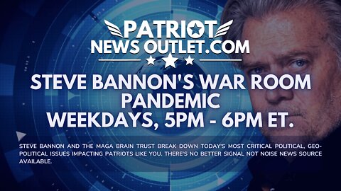 LIVE REPLAY: Bannon's War Room Pandemic Hr. 3