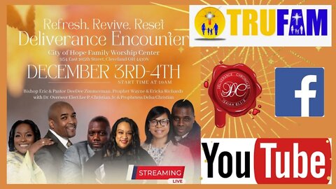 Refresh, Revive, Reset Deliverance Seminar