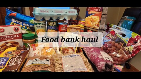 Food. bank haul 11-17-2022 #foodbank
