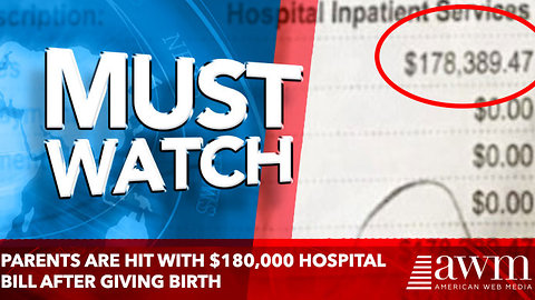 Parents are hit with $180,000 hospital bill after giving birth