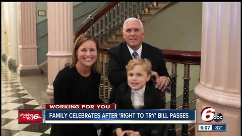 Bill inspired by Indy boy headed to president's desk