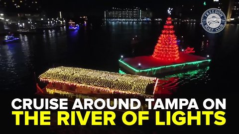 Cruise around Tampa on the River of Lights | Taste and See Tampa Bay