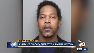 Church's Chicken suspect's criminal history