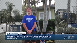 Martin County standout football player suddenly dies just days from graduation