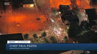 Denver police chief reacts to fourth night of protests