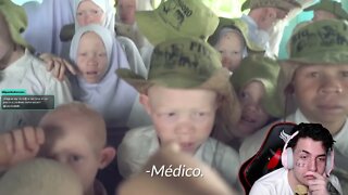 LÉO MURIEL REAGE: Vila Secreta dos Albinos na África (Eles os Mata₥ porque são Brancos)