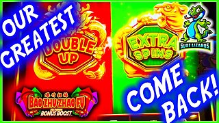 UNREAL EPIC MAX SPIN MEGA COMEBACK! Bao Zhu Zhao Fu Slot FIREWORK FUN!