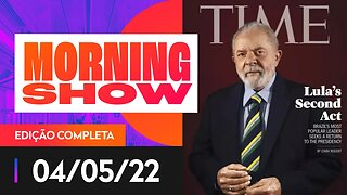 LULA NA CAPA DA TIME - MORNING SHOW - 04/05/22