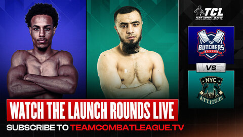 LIVE: Team Combat League | NYC Attitude VS Boston Butchers | Season 2 Week 13 Launch Rounds