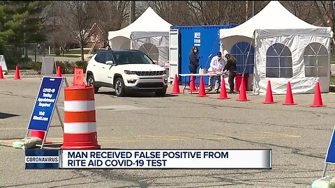 Man received false positive from Rite Aid COVID-19 test