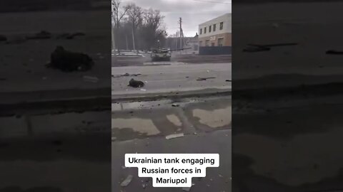 Watch footage of Ukrainian tanks in action. #shorts #War #Ukraine #UA #USA #Putin #Biden #Russian