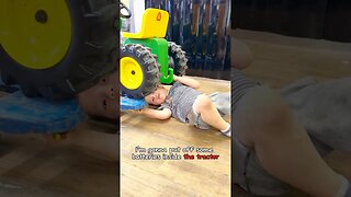 We just hired a 3 year old mechanic 🧑‍🔧🤣, we start him early! #mechanic #mechaniclife