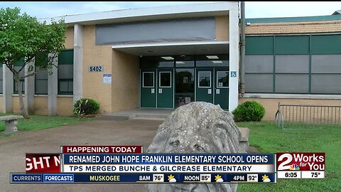 TPS celebrates newly renamed John Hope Franklin Elementary