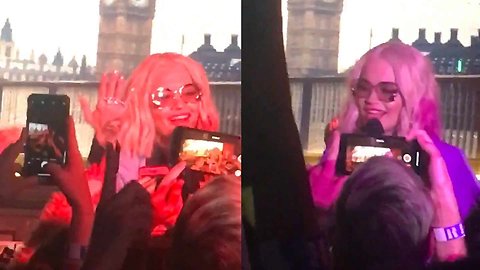 Rita Ora Takes Fans to London During Surprise Spotify Performance In L.A.