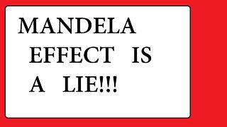MANDELA EFFECT IS A LIE! THE KING JAMES BIBLE IS NOT BEING CHANGED! MANDELA CERN CONSPIRACY EXPOSED