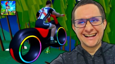 Riding Extreme 3D de Android | Descendo Montanhas de Bike