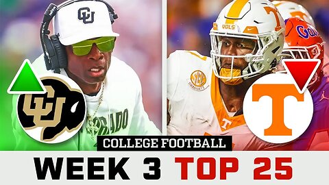 Battle in Boulder; Tennessee Stinks | CFB Top 25