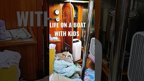 Parent Life Living On A Boat! #shorts #parentsonaboat #valhalla #sailboat #parentlife