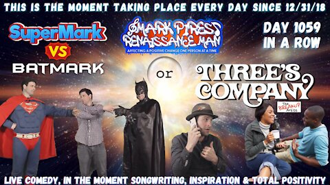 Shall We Watch SuperMark vs BatMark or Three's Company? Or... Both?!