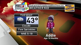 Weather Kid - Addie