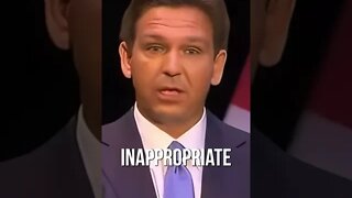 DeSantis, I'm Simply Defending Parents And Students Because...