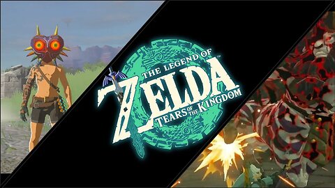 Zelda TOTK - Floating coliseum: 5 Lynel challenge for Majora's Mask