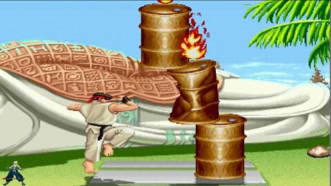 Mugen Street Fighter 2 The Warroir Play As Ryu