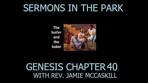 Rev. Jamie McCaskill Sermons in The Park 191