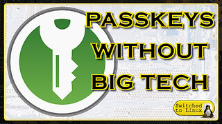 KeePassXC Passkeys Without Big Tech!