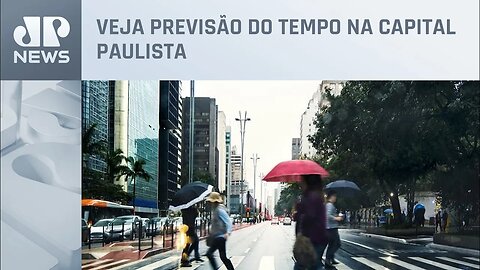 Frente fria muda o tempo em São Paulo nesta segunda-feira (13)