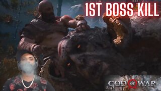 GOD OF WAR [NEW] WALKTHROUGH 1st BOSS KILL