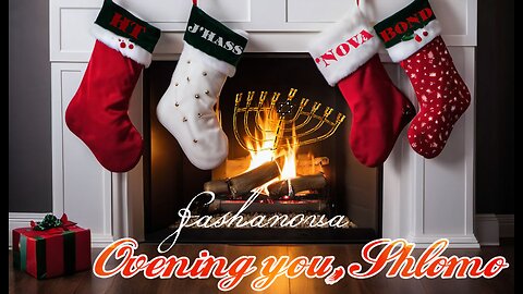 Fashanova - "Ovening You, Schlomo" (Lyric Video) 🎁🎄🎅🏻