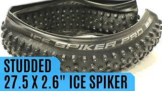 Stuck Like Glue - The Schwalbe Ice Spiker Pro Studded Mountain Bike Tire 27.5x2.6 650b