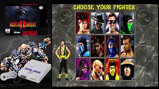 Mortal Kombat II (Super Nintendo) - Shang Tsung play through