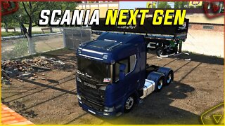 Scania R Next Gen + Reboque Rodofort para Euro Truck Simulator 1.45