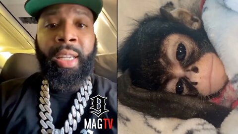 J Prince Jr. Thinks His Pet Monkey Is Boujee! 🐒