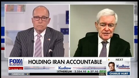 Newt Gingrich: Iran Abuses Biden
