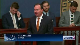 Utah Senator Mike Lee honors Judge James Buckley on his 100th birthday