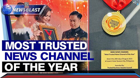 SMNI News, kinilala bilang 'Most Trusted News Channel of the Year'