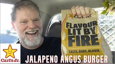 Carl’s Jr. Jalapeno Angus Burger Taste Test!